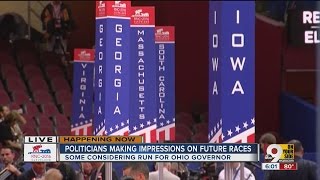 Walkouts end first session of Republican Convention