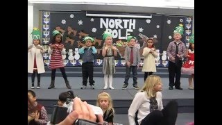 Avery's Kindergarten Christmas Program - We Wish You a Merry Christmas