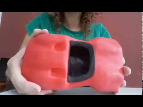 TUTORIAL COMO HACER UN AUTO FERRARI DIY / PASO A PASO PORCELANA FRIA