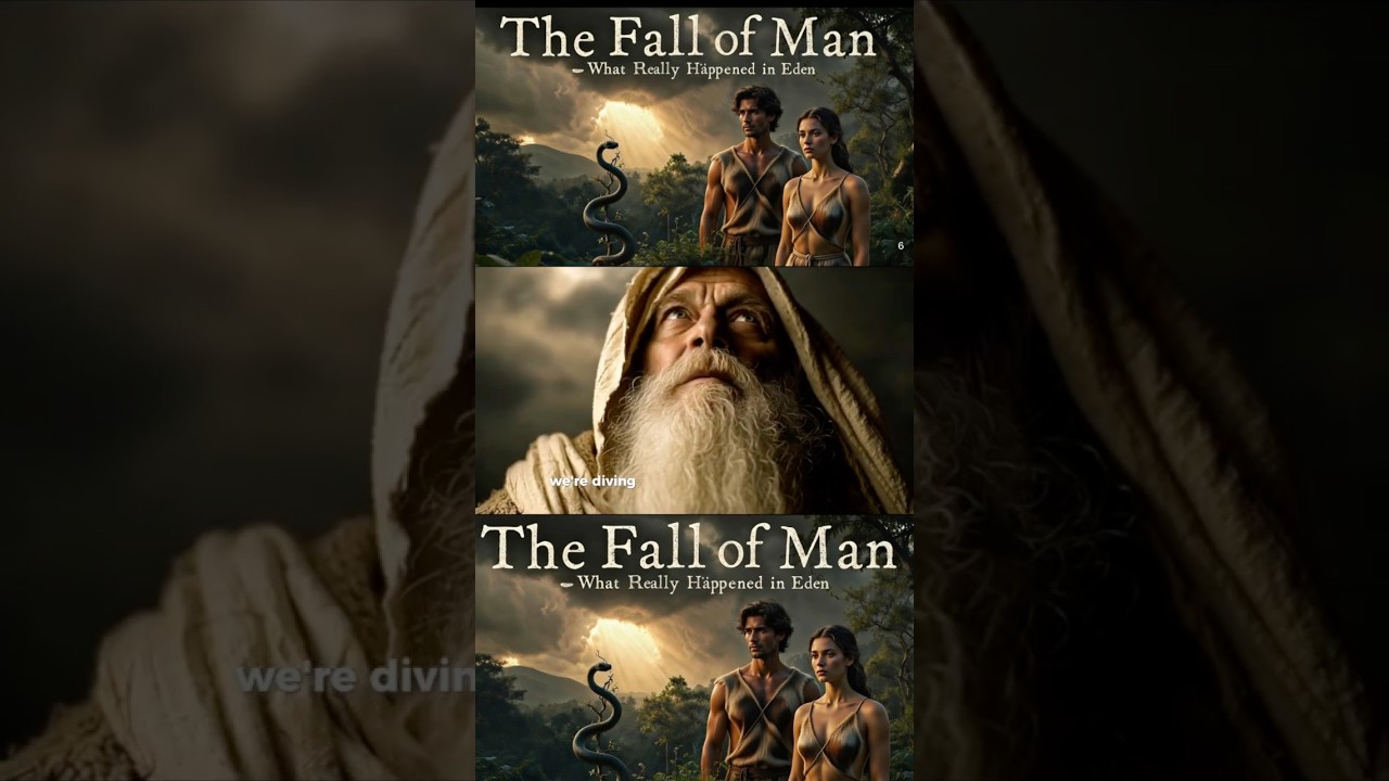 Adam and the fall of man explained. 🍎 