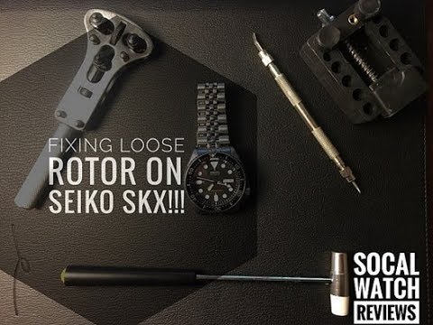 Fixing a Broken Seiko SKX - YouTube