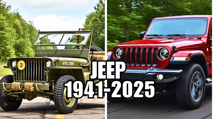 JEEP CJ/Wrangler Evolution (1941-2025) - Legend to Modern