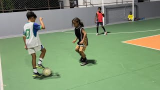 Treino sub 11 do Palácio (físico e coletivo)