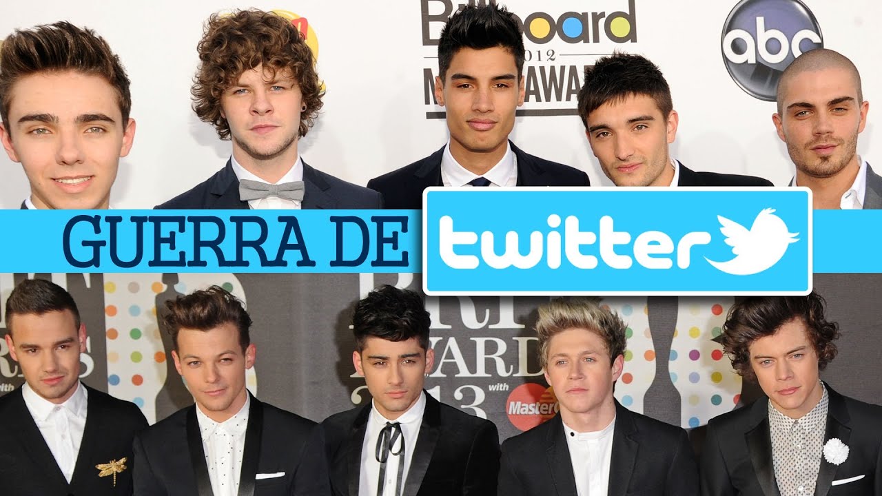 One Direction VS The Wanted Pelea en Twitter! - YouTube