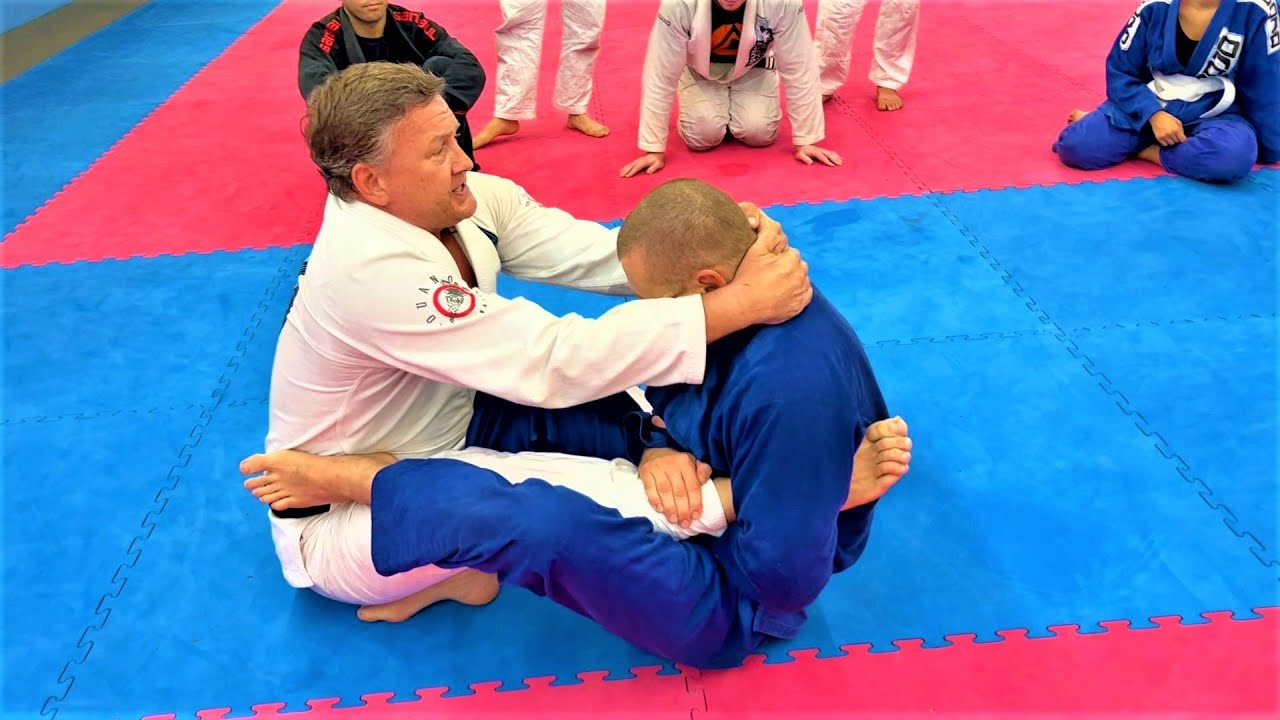 FOOT LOCK DEFENSE JIU JITSU BJJ at LIMA ACADEMY CULVER CITY WESTCHESTER