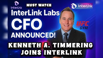 InterLink Labs Global Expansion Begins! Meet New CFO Kenneth Timmering #interlink #itlg #cryptonews 
