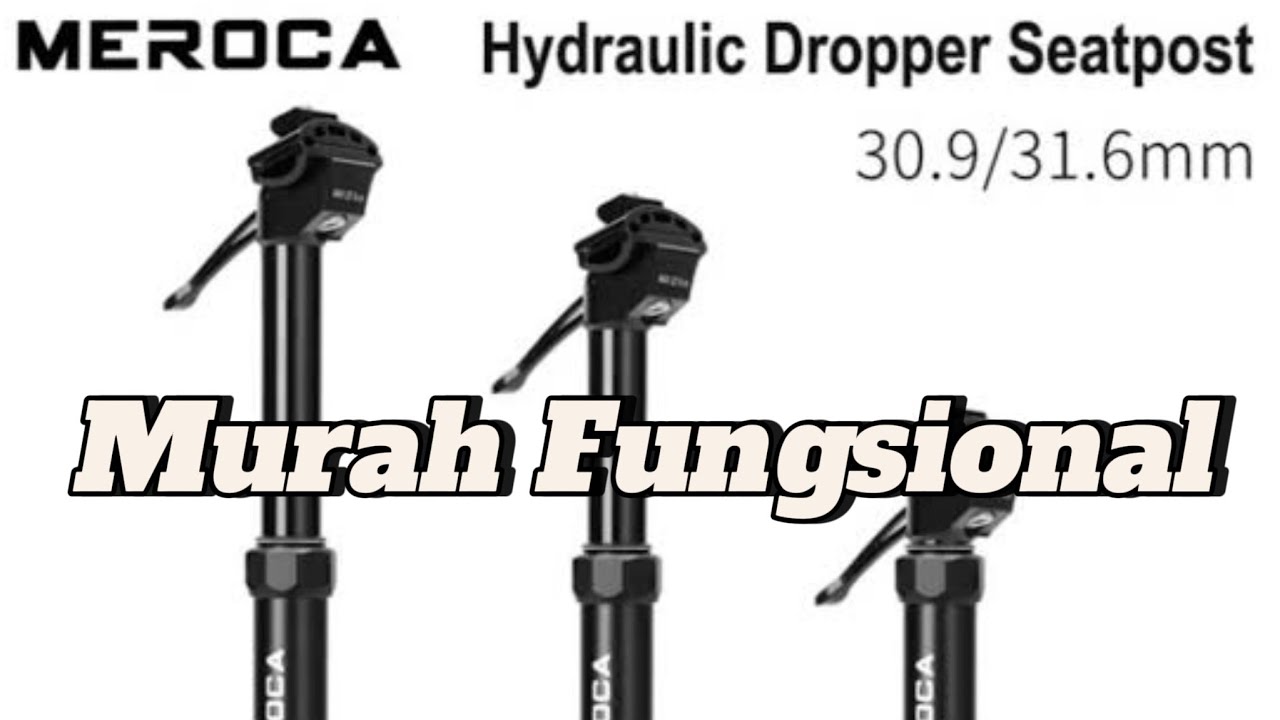 Dropper Seatpost MTB & Gravel Meroca - Murah Dan fungsional - YouTube