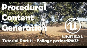 Foliage performance - Procedural Content Generation in UE5 | Tutorial Part 11
