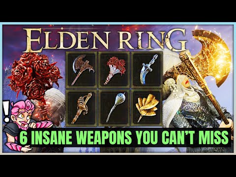Elden Ring - 6 INCREDIBLE Weapons You Need to Get - Envoy's Greathorn & More - Best Weapon Location!