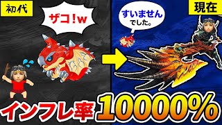 【※炎上不可避】リオレウスが昔と比べて魔改造されすぎている