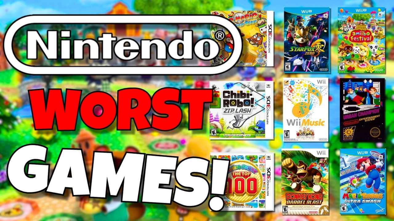The WORST Nintendo Games I’ve Ever Played!