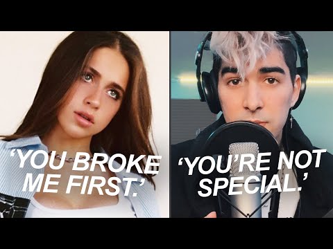 you broke me first but it's from a controversial perspective 😳