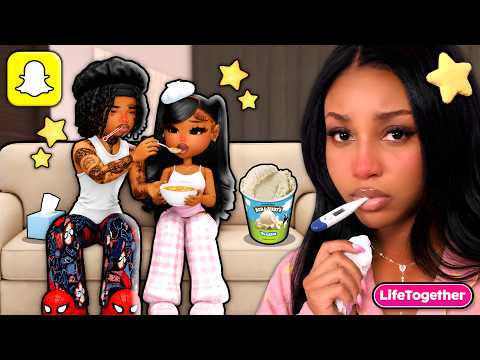 REALISTIC FAMILY *SICK DAY* ROUTINE in LifeTogether RP! 😷⭐ (Roblox)