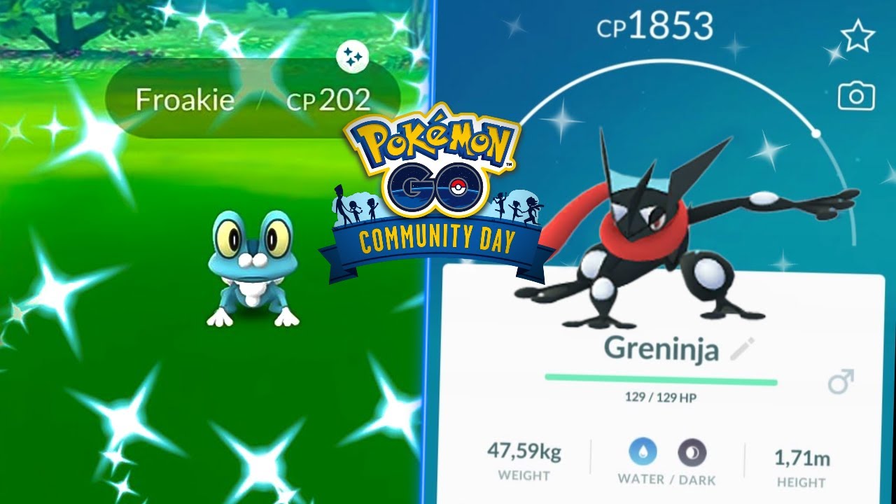 THE BEST COMMUNITY DAY EVER IS HERE! Shiny Froakie Spawns! Shiny