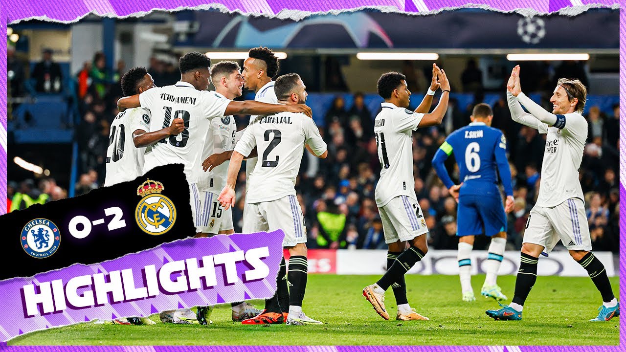 HIGHLIGHTS - Chelsea 0-2 Real Madrid - UEFA Champions League