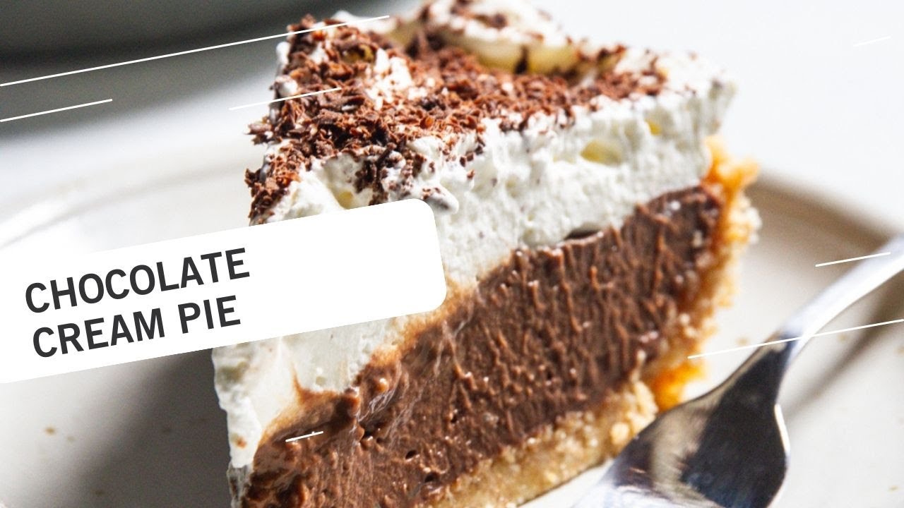 How to Make Chocolate Cream Pie YouTube