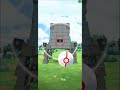 Catching my first Stakataka in Pokémon Go