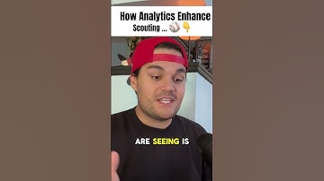 Sport analytics matter! #baseball #mlb #sportanalytics