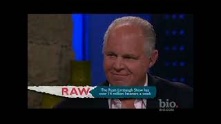 Shatner's Raw Nerve: The Rush Limbaugh interview first aired Dec 6, 2009 on the Biography Channel