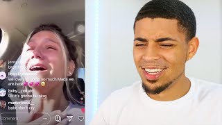 Tik Tokers CRYING Over Tik Tok Getting Banned! REACTION!