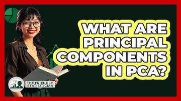 What Are Principal Components In PCA? - The Friendly Statistician