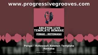 [55% OFF 3+] Pongo Rotowash Melodic Techno Ableton Preset Pack 11.3.41