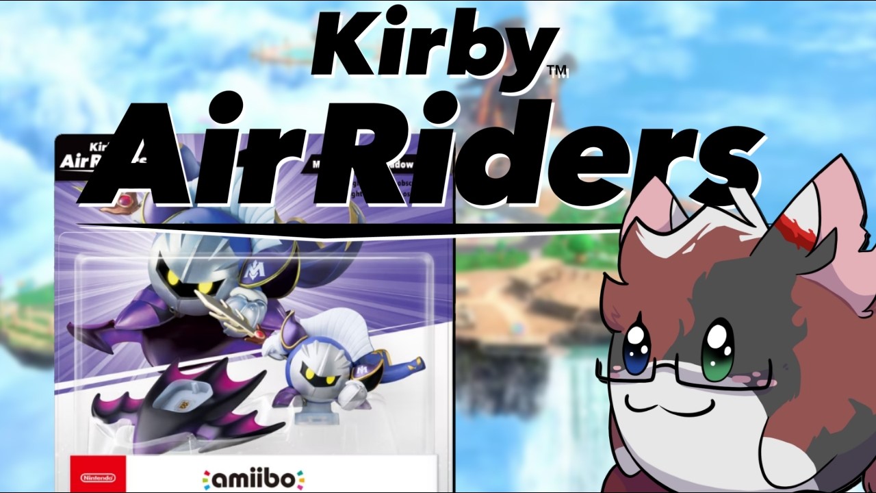 Kirby Air Riders - Paddock Time with YOU & New Meta Knight Amiibo!