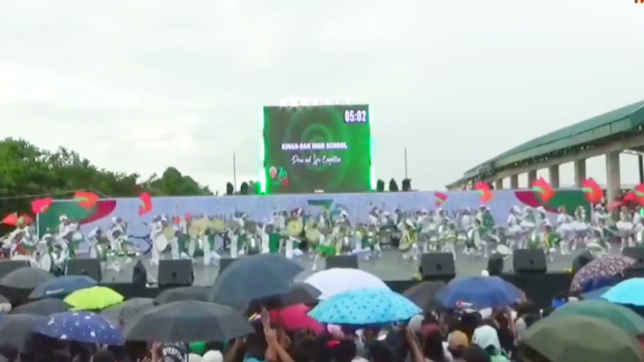 Congrats Kinan-oan High School Grand Champion Drum and Lyre Competition 2025 in Trinidad, Bohol