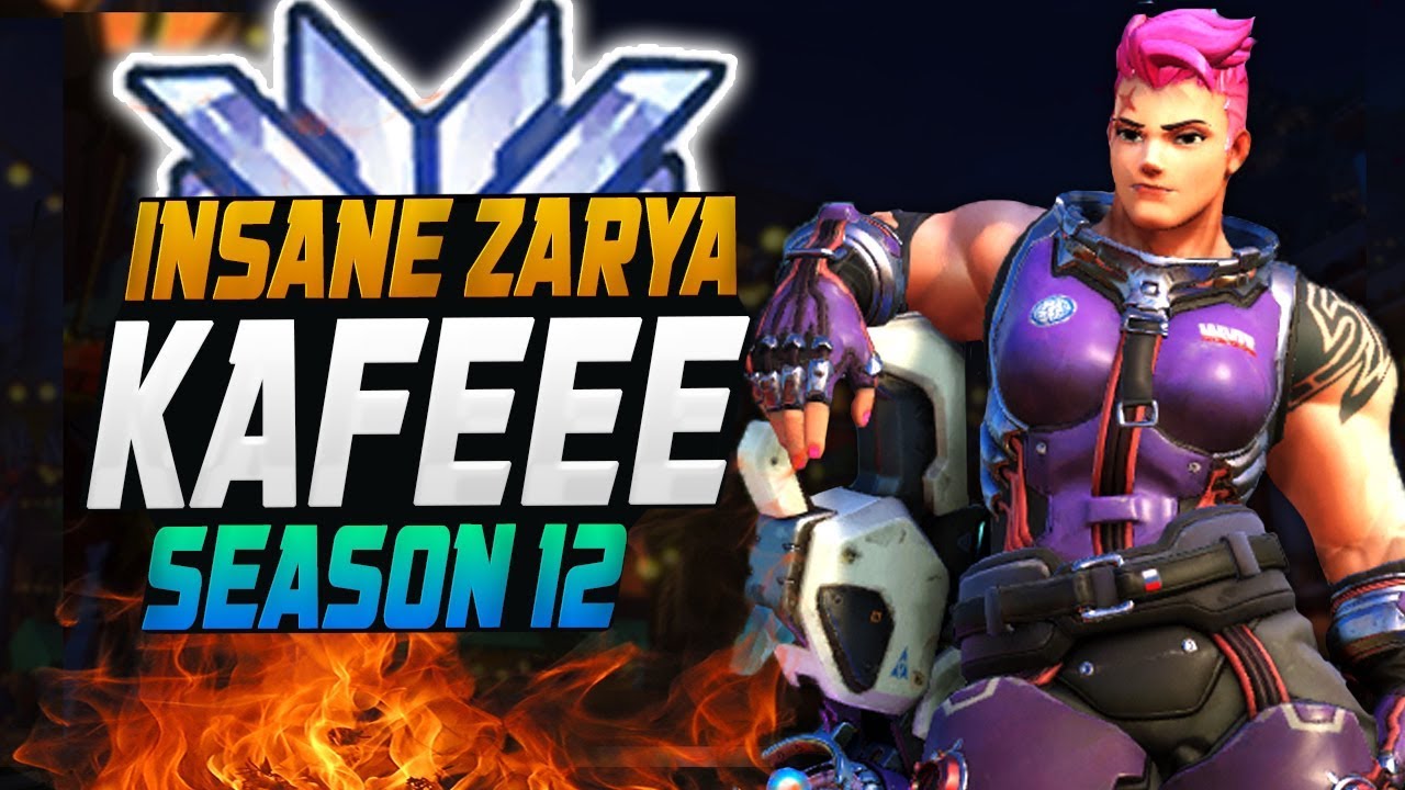 ZARYA Dominating Season 12 - KAFEEE (#1 Zarya OverBuff) [ OVERWATCH SEASON 12 TOP 500 ]