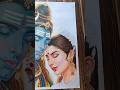 maa parvati drawing #shivparvatidrawing #oilpasteldrawing #art #drawing #drawingprocess #ytshorts