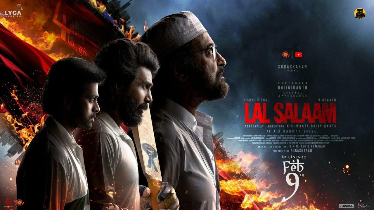 Lal Salaam Movie  Review | Rajinikanth,| Vishnu Vishal | Aishwarya Rajinikanth | Just Filmwoods