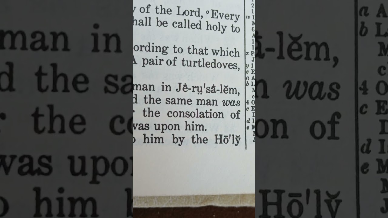 Luke chapter 2, Read along