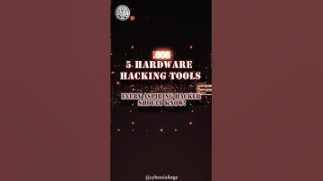 5 hardware hacking tools #cybersecurity #ethicalhacking