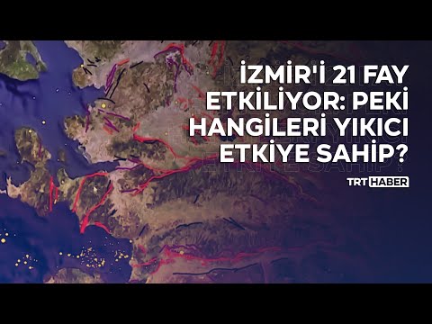 İzmir'i 21 fay etkiliyor: Peki hangileri yıkıcı etkiye sahip?