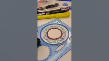 Quick & Satisfying Spirograph Pattern #shorts