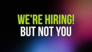 STOP HIRING WRONG: Why You Can’t Find Good Employees