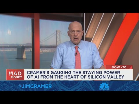 The only company making fortunes off AI right now is Nvidia, says Jim Cramer