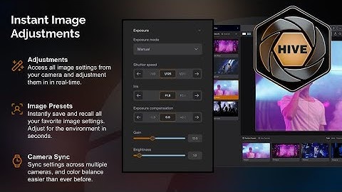 PTZOptics Hive - Camera Adjustments for Remote Production