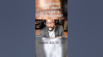 Does God care about how he is represented? #shorts #god #theology
