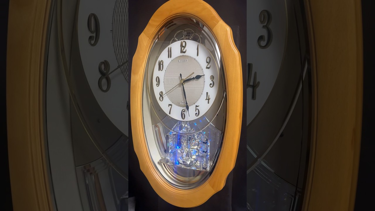 Pal Muse Seasons M439” CITIZEN Musical Motion Clock （シチズン