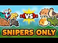 Super auto pets but we can only use snipers