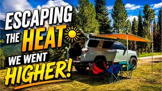 Bozeman Was Baking! So We Escaped To The Mountains..