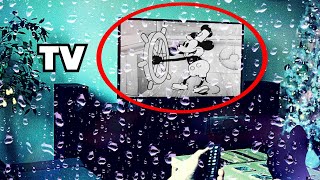 DO NOT watch "Steamboat Willie" by yourself when it's raining...😳