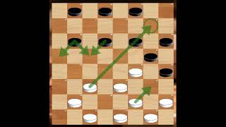 Техничный выигрыш в учебной позиции.