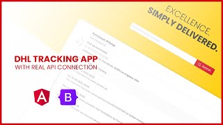 Simple DHL Tracking App with Angular & Bootstrap | [Part 1] screenshot 3