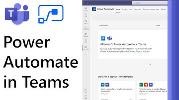 How to use the Power Automate app in Microsoft Teams