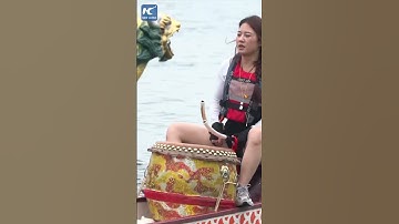 Thumbnail of Dragon boat race held in China's Hunan