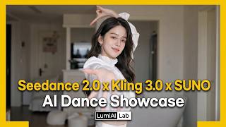 Seedance 2.0 x Kling 3.0 x SUNO | AI Dance Showcase