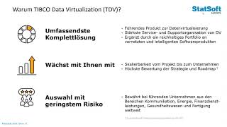 StatSoft Webinar: Datenvirtualisierung - Vorteile für den Data Scientisten