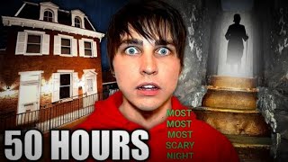 Surviving 3 Haunted houses in 50 Hours|Gettysburg #SamandColby #gettysburg #haunted #scary #ghost